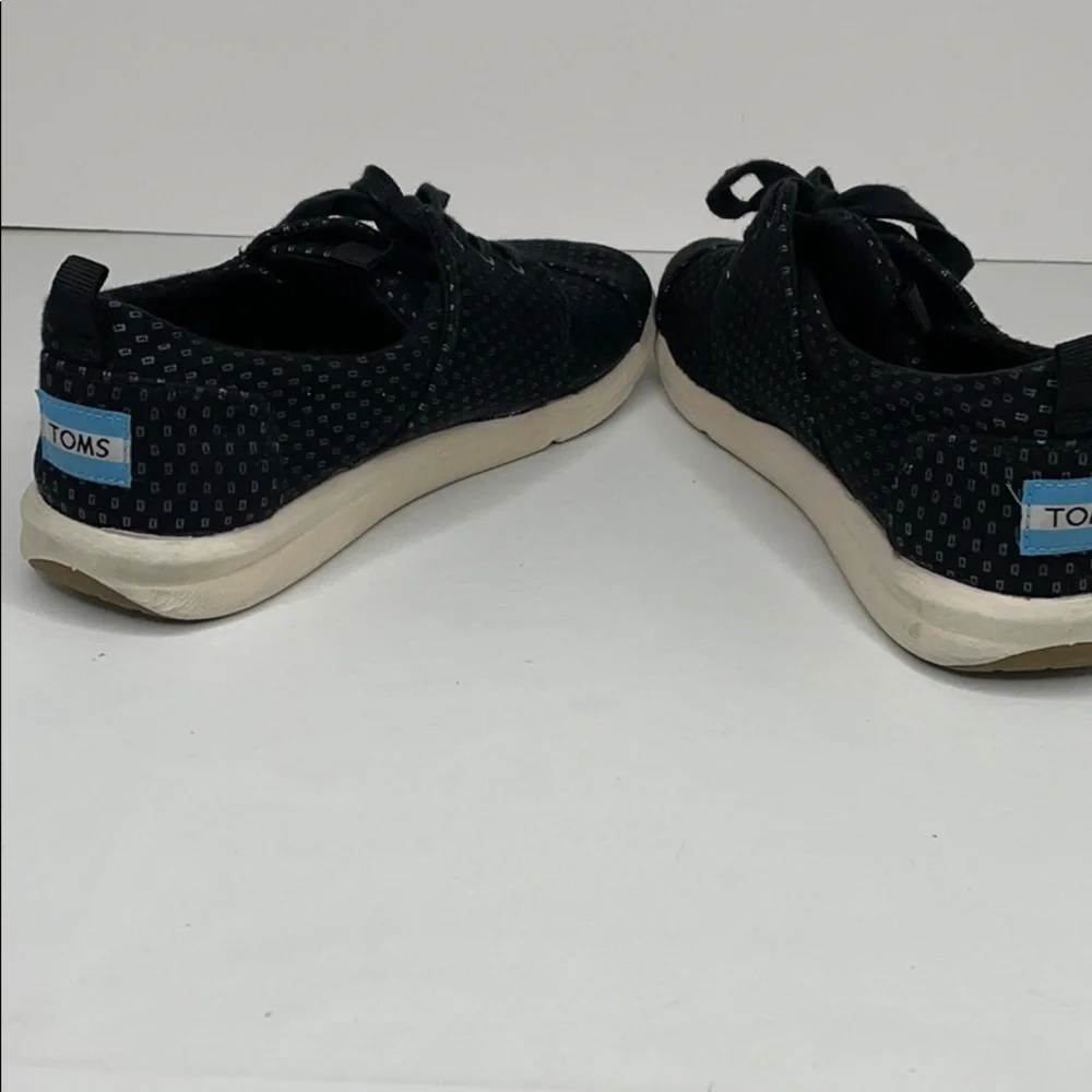 TOMS Women's Del Rey Sneakers black sz‎ 8
